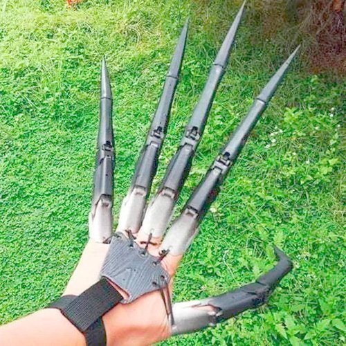 CreepaClaw | Bevægelig 3D-fingerforlænger - Bevægeligt cosplay-håndtilbehør med klo til Halloween