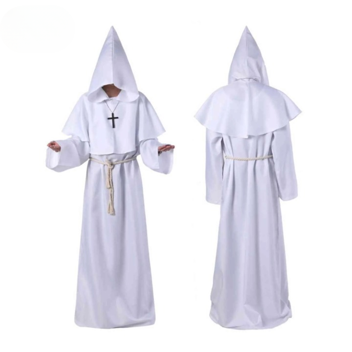 Monkara-kostume | Middelalderligt design, komfortabelt og perfekt til Halloween