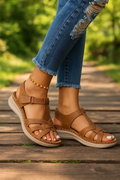 Ortopædiske lædersandaler til kvinder - ultimativ komfort og moderne stil