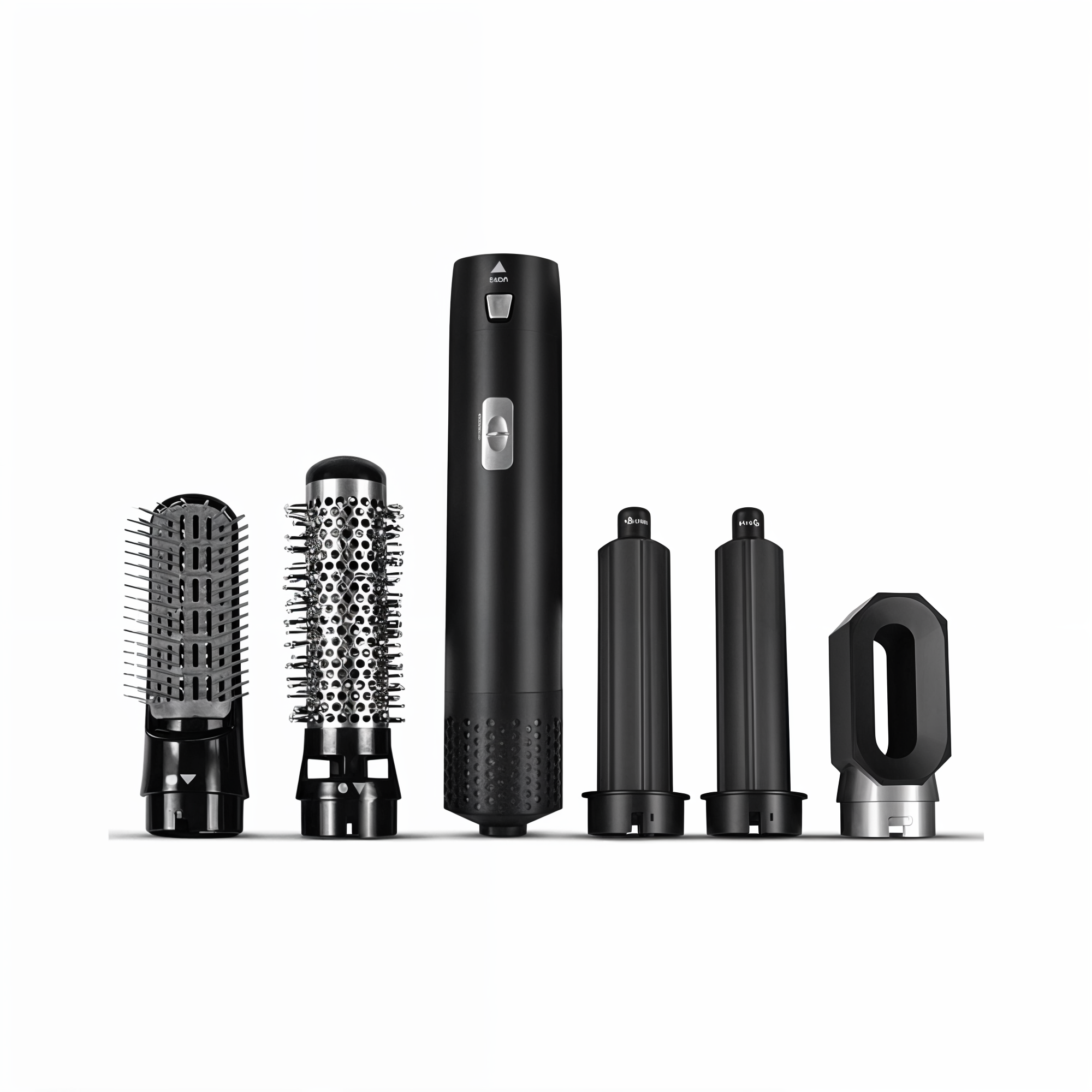 5-i-1-hårtørrer med stylingtilbehør