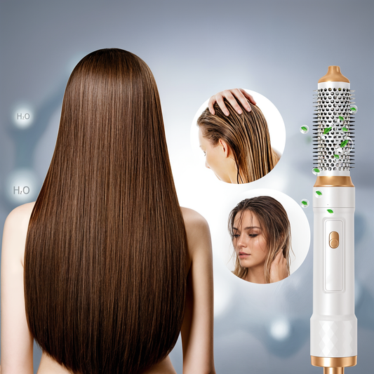 5-i-1-hårtørrer med stylingtilbehør