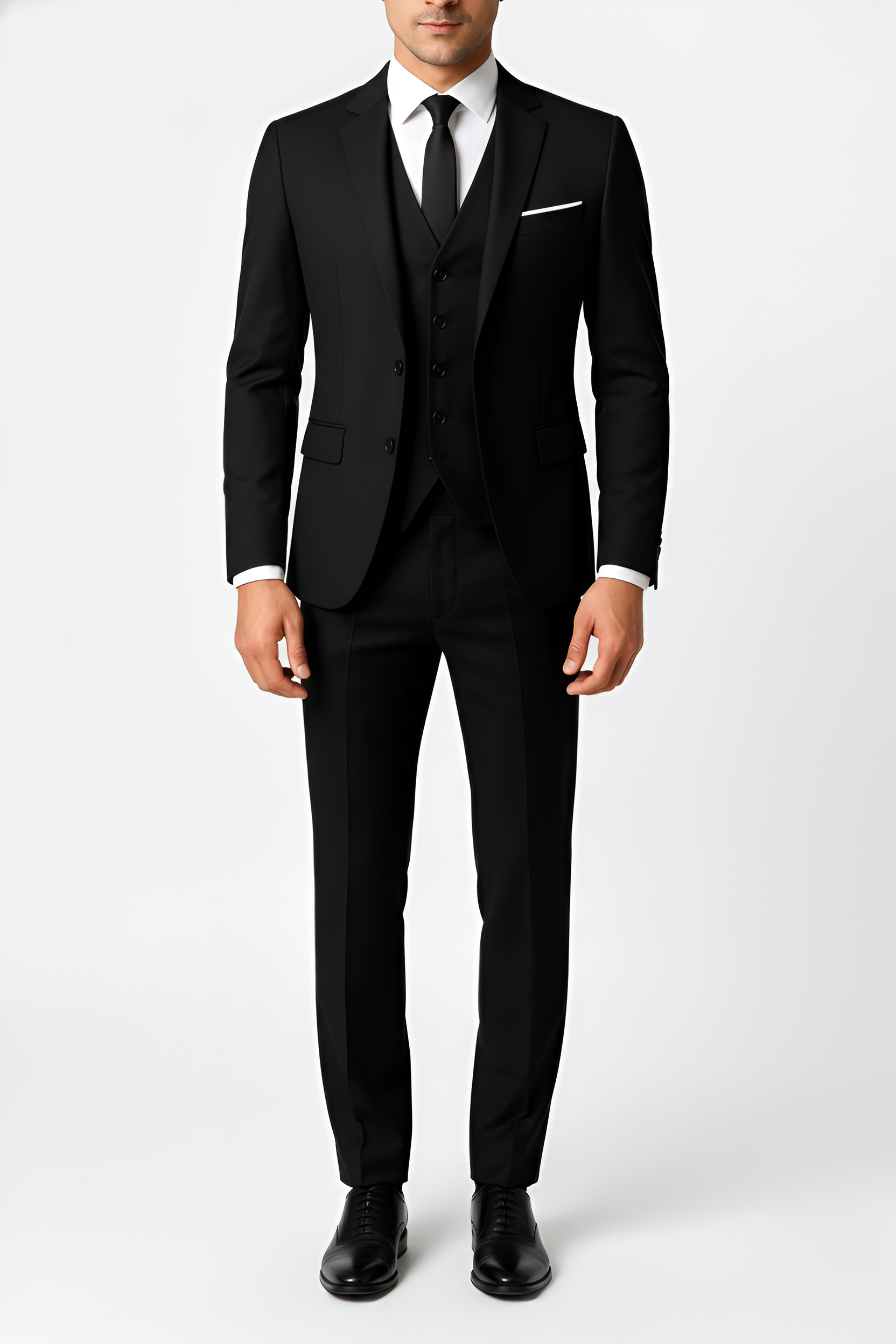 Férfi 3 részes öltöny