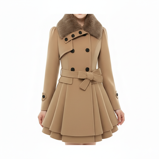 Emily - Trenchcoat til damer med slank pasform | Stilfuld frakke