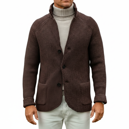 Jett - Grovstrikket cardigan