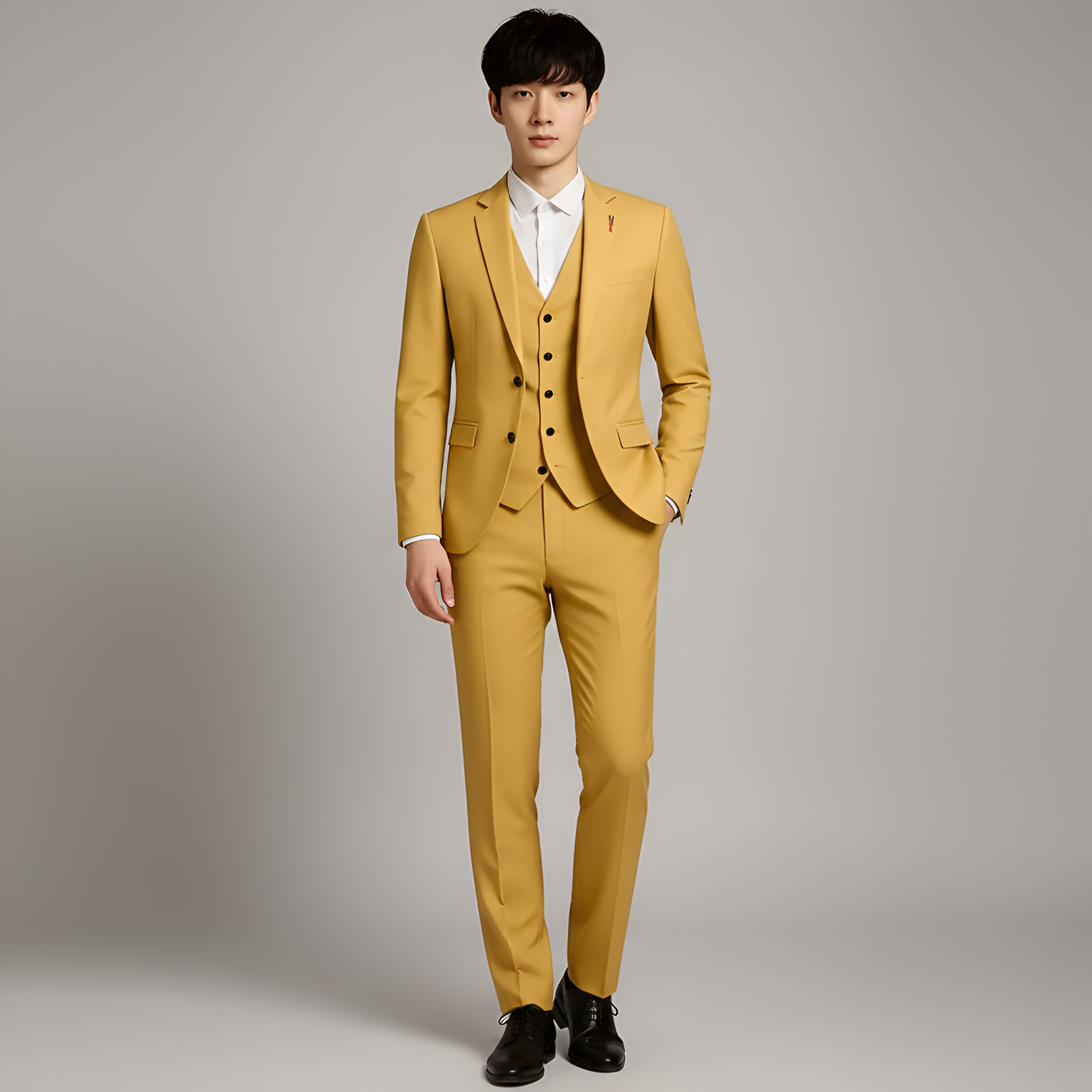 Férfi 3 részes öltöny