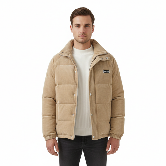 Komfortabel forårsjakke til mænd - varm og stilfuld letvægtsjakke