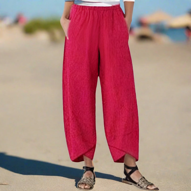 Nicole - Letvægtsbukser i bomuld til kvinder