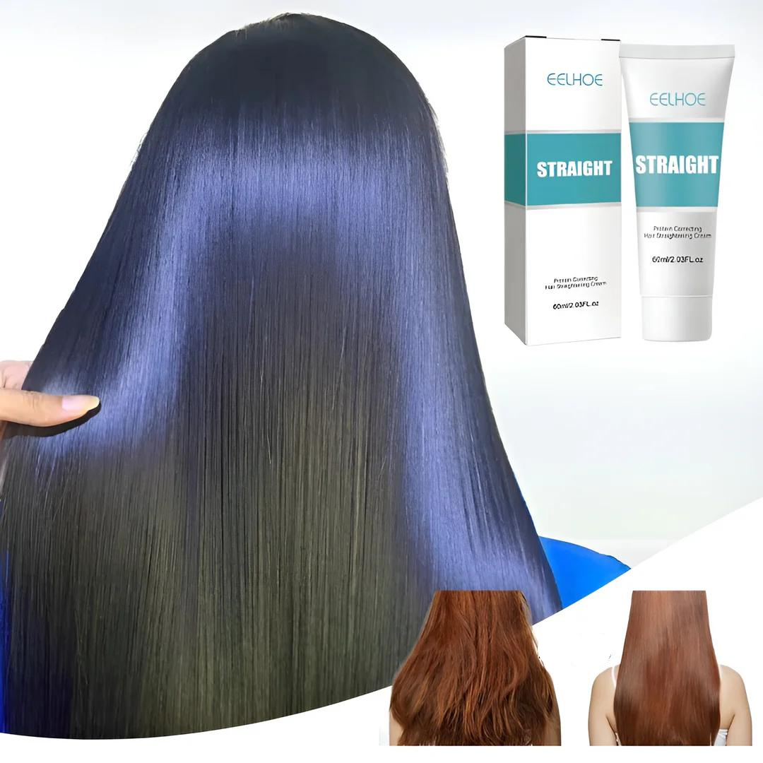 Keratin øjeblikkelig udglattende creme til hår (1+1 GRATIS)