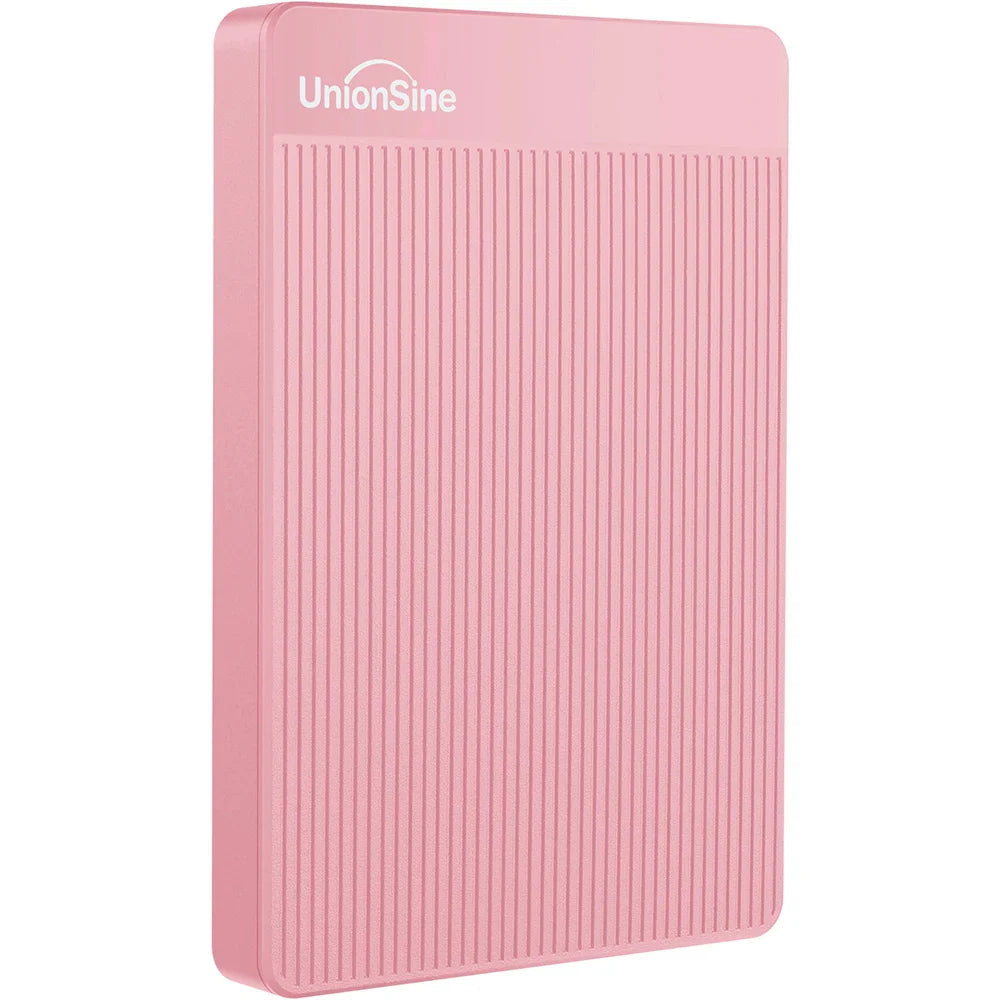 UnionSine 2,5" bærbar ekstern harddisk 1 TB USB 3.0 (højhastigheds-harddisk til pc og konsol)