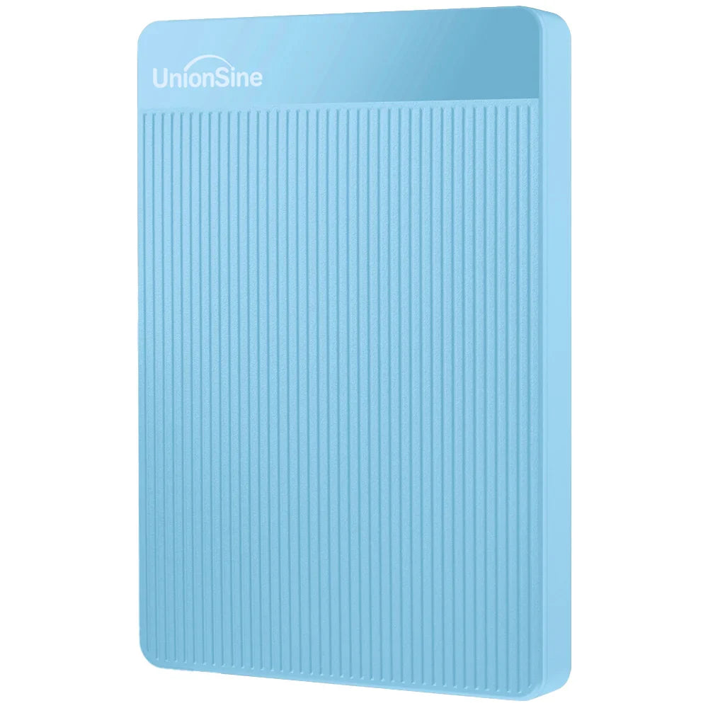 UnionSine 2,5" bærbar ekstern harddisk 1 TB USB 3.0 (højhastigheds-harddisk til pc og konsol)