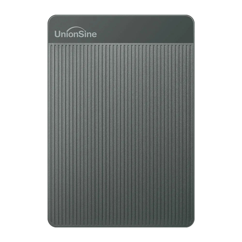 UnionSine 2,5" bærbar ekstern harddisk 1 TB USB 3.0 (højhastigheds-harddisk til pc og konsol)