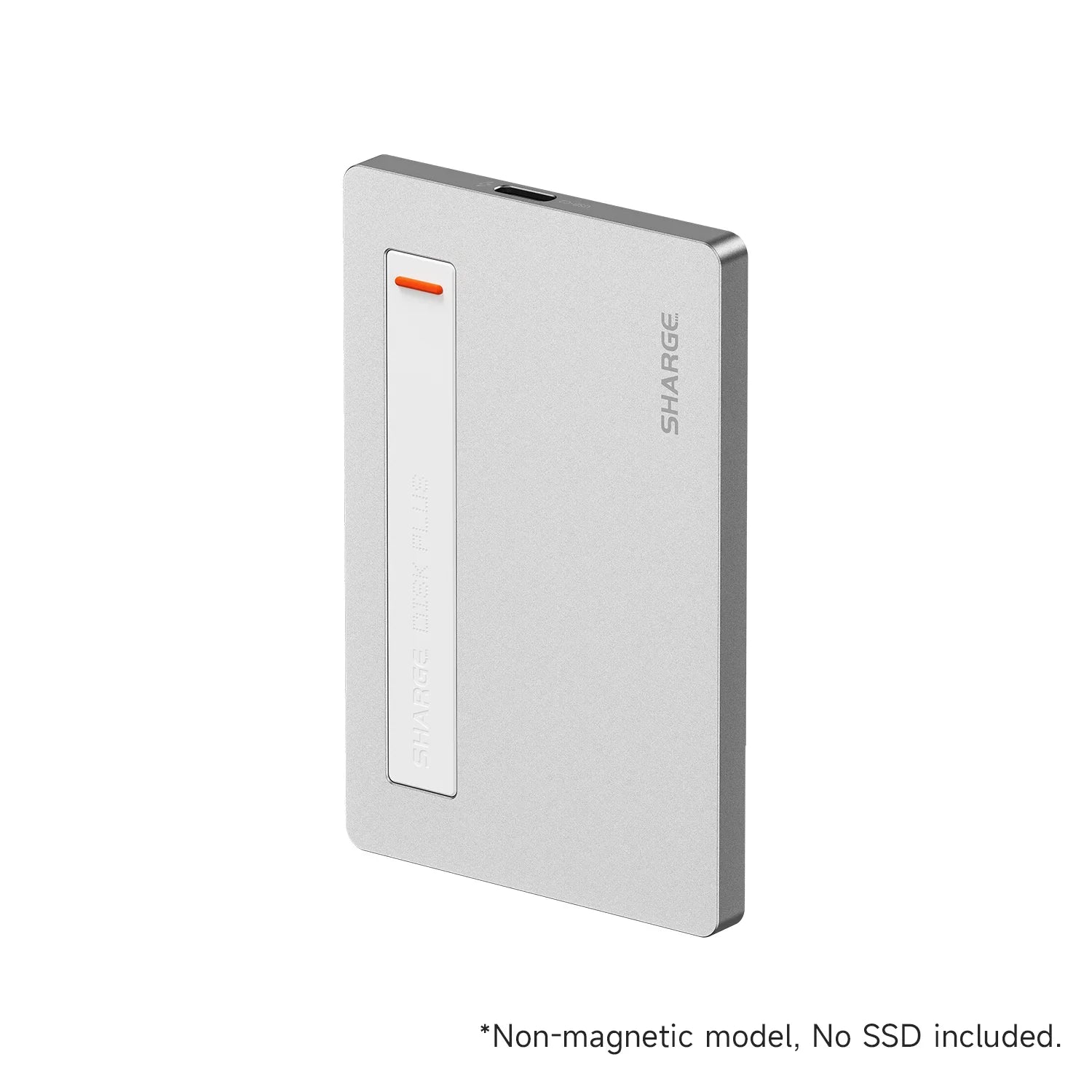 SHARGE Disk Plus M.2 NVMe SSD-kabinet 10Gbps USB-C 3.2 Gen2 (100W PD, kompakt eksternt SSD-kabinet)