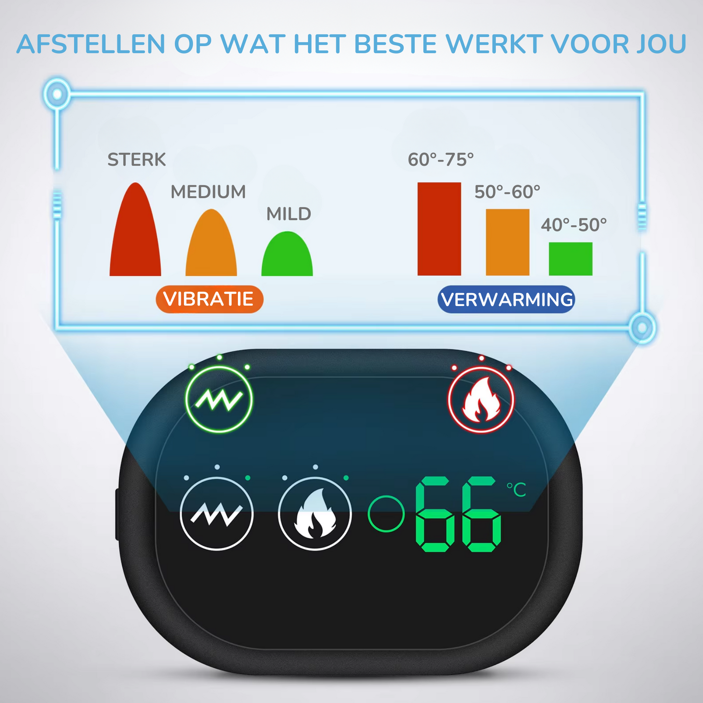 Infrarød varme - nedre del af ryggen