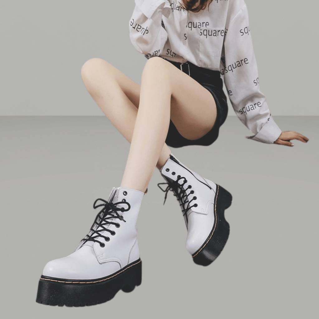 Bertha stilfulde støvler – kantede og komfortable