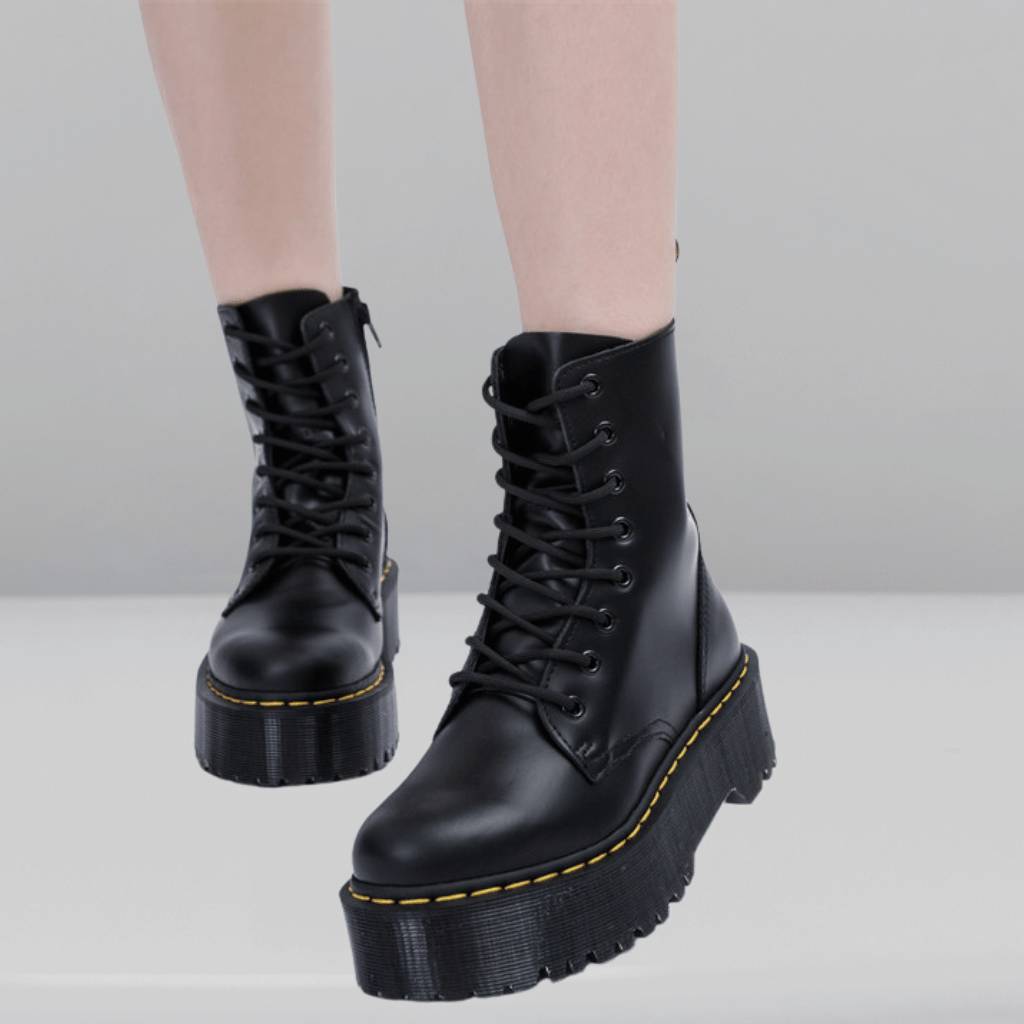 Bertha stilfulde støvler – kantede og komfortable