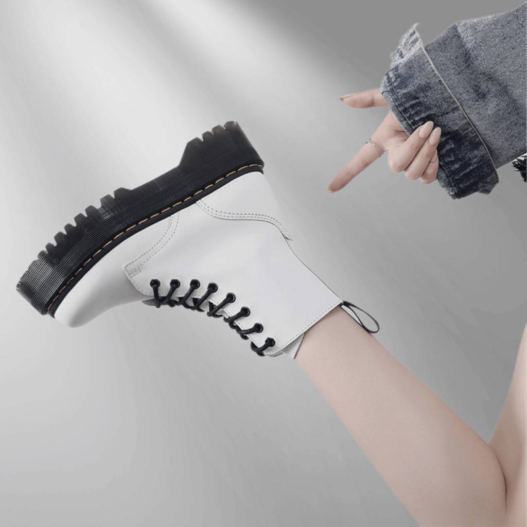 Bertha stilfulde støvler – kantede og komfortable