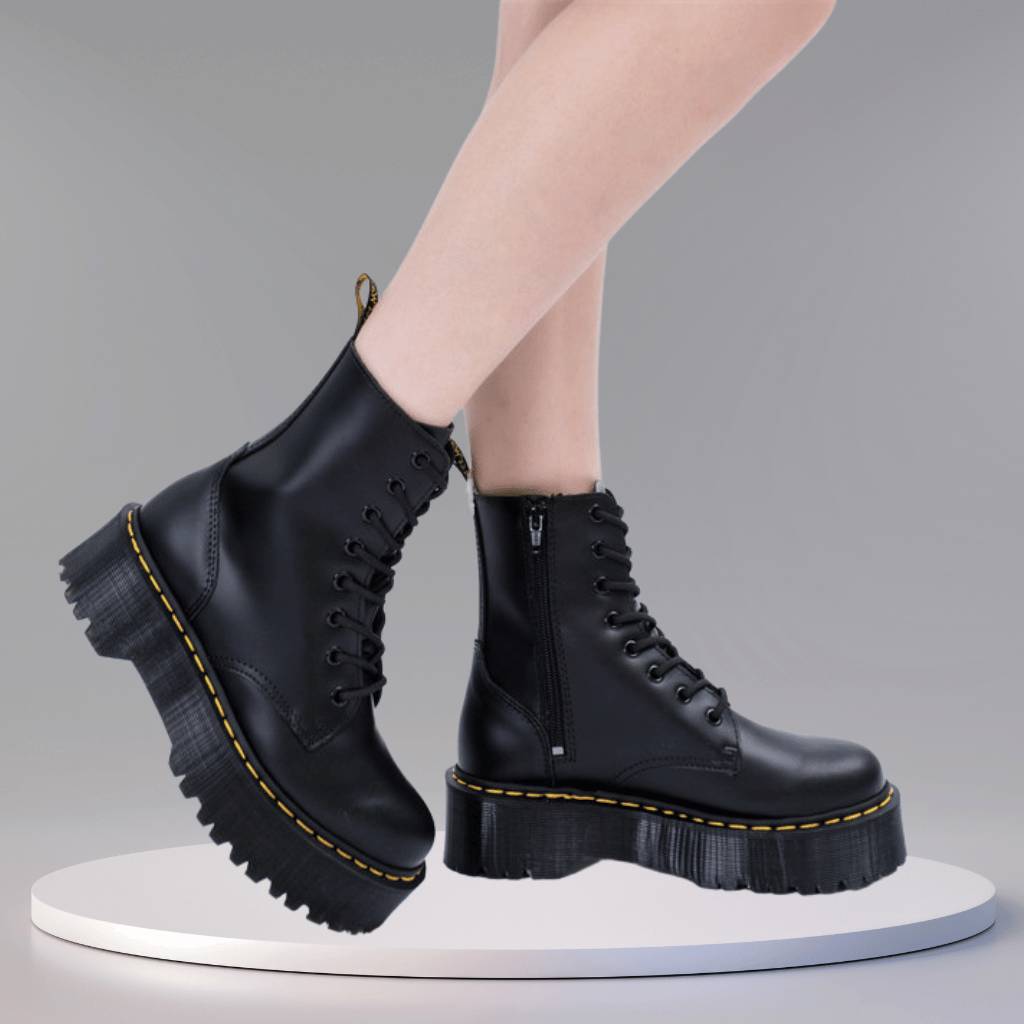 Bertha stilfulde støvler – kantede og komfortable