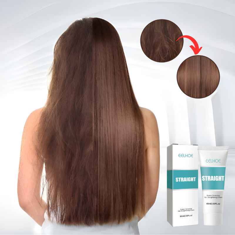 Keratin øjeblikkelig udglattende creme til hår (1+1 GRATIS)