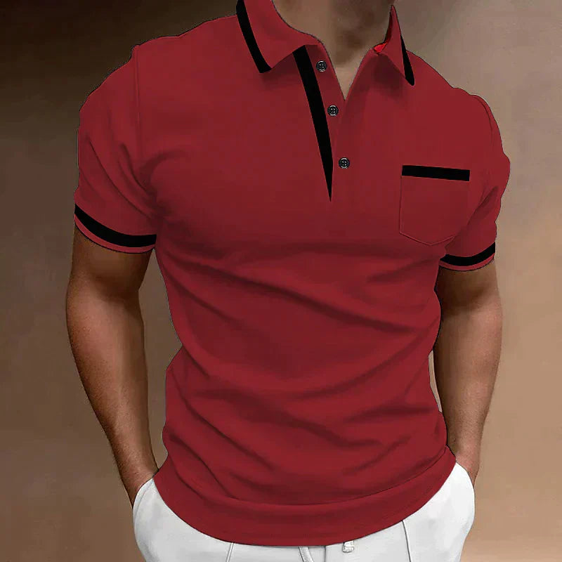 Elegant poloshirt til mænd til alle lejligheder