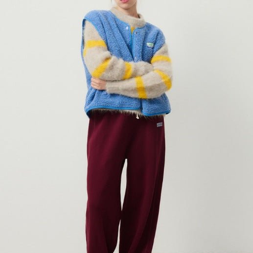 Ærmeløs vest til kvinder - med knapper, blød og behagelig