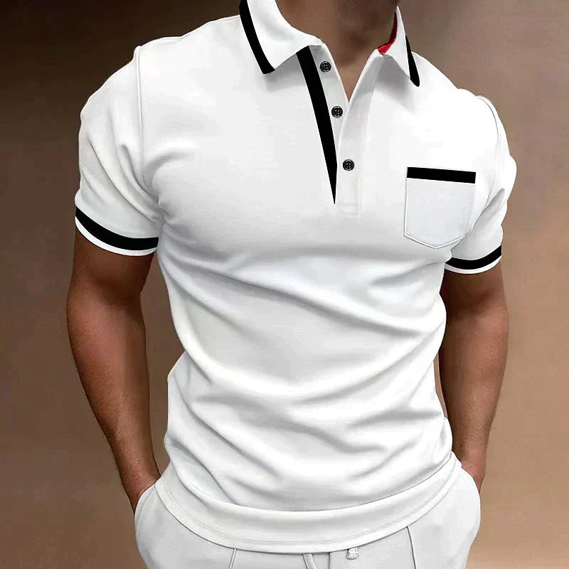 Elegant poloshirt til mænd til alle lejligheder