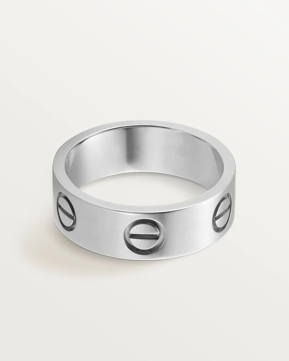 Aria - Unisex ring i sølv, størrelse 1, zinklegering